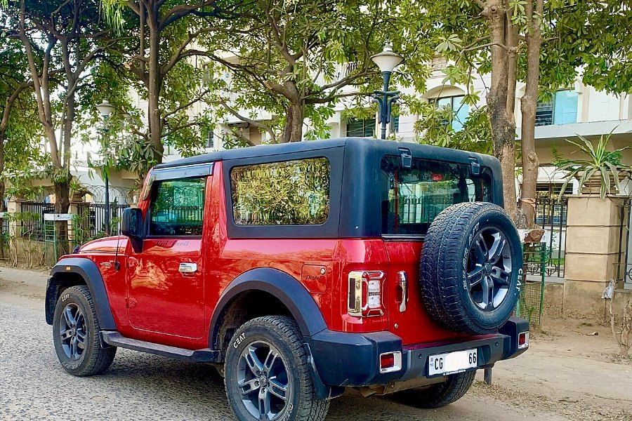 Mahindra Thar Car Rental in goa